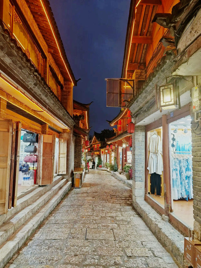 Lijiang Old Town at Night