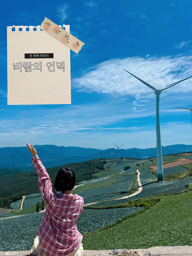 태백의 아름다운 이국적인 명소