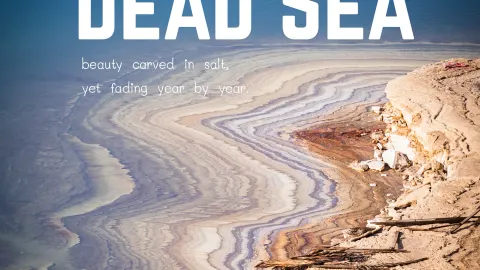 Dead Sea – ความงามที่กำลังถอยร่น — traveler post in Dead Sea