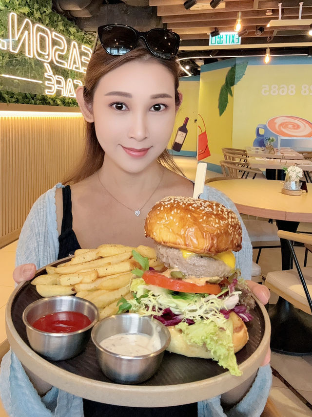 葵興必試!隱世 Season. Cafe|經典美式手打漢堡+全日早餐大滿足🍔🥗 葵興必試!隱世 Season. Cafe|經典美式手打漢堡+全日早餐大滿足🍔🥗