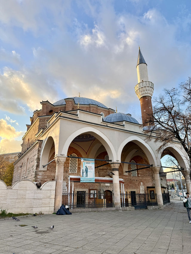 Golden Hour Walk Around Sofia’s Banya Bashi Mosque