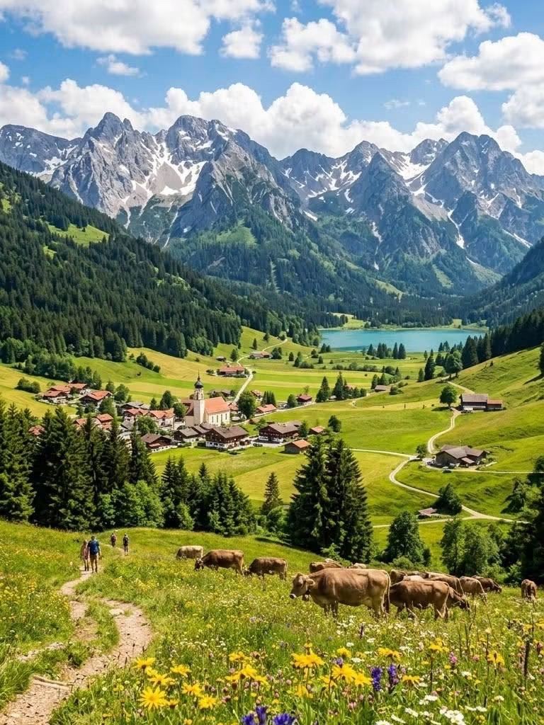 ドイツ・バイエルン州 — どこを切り取っても絵葉書のような絶景
