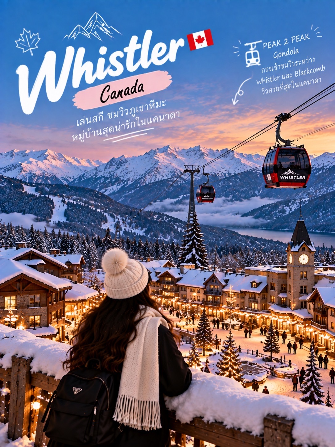 ⛷️— Whistler, Canada 🇨🇦

Trượt tuyết giữa những ngọn núi phủ đầy tuyết, sau đó tản bộ qua một ngôi làng ấm cúng ❄️🏔️

Nếu bạn muốn một chuyến đi trượt tuyết với các hoạt động cả ngày, Whistler là một lựa chọn tuyệt vời. 🤍 Điểm nổi bật của nơi này bao gồm khu vực núi rộng lớn, phong cảnh thiên nhiên tuyệt đẹp và một ngôi làng lý tưởng để tản bộ, ăn uống và mua sắm sau khi trượt tuyết.

⛷️ Trượt tuyết trên núi Whistler & Blackcomb:
Có nhiều đường trượt để lựa chọn, từ dành cho người mới bắt đầu đến những người muốn trải nghiệm thử thách hơn. Khung cảnh xung quanh vô cùng ngoạn mục, với những ngọn núi phủ đầy tuyết và rừng thông đặc trưng của Canada.

🚡 Đi cáp treo PEAK 2 PEAK:
Một điểm nổi bật khác của Whistler là chuyến đi cáp treo giữa núi Whistler và núi Blackcomb. Trên đường đi, bạn sẽ được chiêm ngưỡng toàn cảnh thung lũng và những ngọn núi từ trên cao. Cảnh sắc tuyệt đẹp vào một ngày trời trong xanh 🏔️

🏘️ Dạo quanh Làng Whistler
Sau khi trượt tuyết, bạn có thể dạo quanh làng. Có các nhà hàng, quán cà phê, cửa hàng và cửa hàng bán thiết bị trượt tuyết. Những ngôi nhà được thắp sáng vào buổi tối, tạo nên một bầu không khí làng quê mùa đông thực sự ✨

❄️ Thử các hoạt động trên tuyết khác
Nếu bạn không muốn trượt tuyết mỗi ngày, có rất nhiều hoạt động mùa đông khác để thử, chẳng hạn như đi bộ trên tuyết hoặc khám phá các khu vực tuyết phủ xung quanh.

☕ Thư giãn tại quán cà phê sau khi trượt tuyết
Hãy gọi một thức uống nóng và một món ăn nhẹ, ngồi xuống và tận hưởng bầu không khí tuyết phủ. Đó là một cách tuyệt vời để nghỉ ngơi sau nhiều giờ trên núi.

🌙 Ngắm nhìn Làng Whistler về đêm
Khi trời tối, ngôi làng được thắp sáng bởi đèn, các nhà hàng và những người trở về từ các đường trượt tuyết. Không khí ấm áp tương phản tuyệt đẹp với tuyết trắng, tạo nên cách hoàn hảo để kết thúc một ngày bằng một cuộc dạo bộ thư thái 🤍

Whistler là điểm đến lý tưởng cho những ai muốn có một chuyến đi trượt tuyết trọn vẹn, kết hợp những ngọn núi phủ tuyết trắng, những chuyến đi cáp treo ngắm cảnh, một ngôi làng quyến rũ và nhiều hoạt động mùa đông khác nhau trong cùng một chuyến đi 🇨🇦❄️

#Whistler #Canada #CanadaTravel #SkiTrip