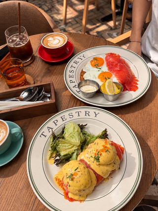 ☕ Salah satu kafe favoritku untuk brunch di KL: Tapestry, Chow Kit 🇲🇾