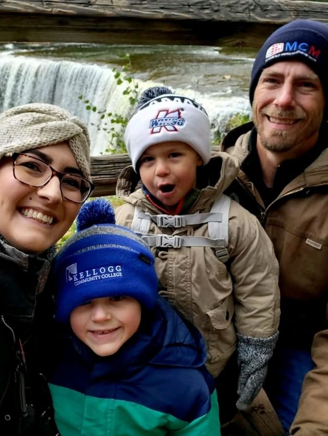The Majestic Upper Falls are a must see stop in Michigan's U.P.