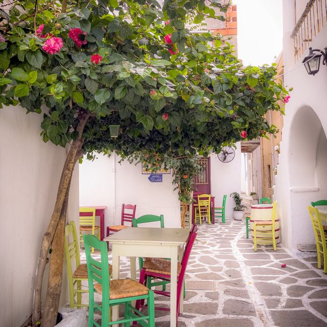 Picturesque Parikia Paros Island 🇬🇷 🌸