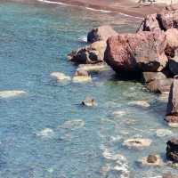 Red beach Akrotiri in Santorini 🏖️