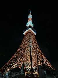【東京傍晚時分的景點，東京鐵塔和晴空塔！晚餐為拉麵作結束！】