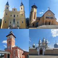 The churches are very nice in Oradea, Nagyvárad 