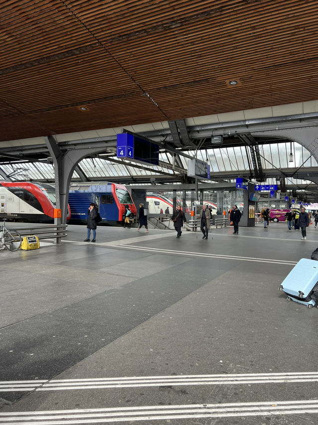 Where Journeys Begin – Zürich Hauptbahnhof, the Beating Heart of Switzerland 🇨🇭🚉  