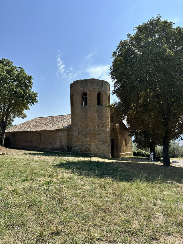 Visiting the Gladiator movie film location in Pienza Tuscany