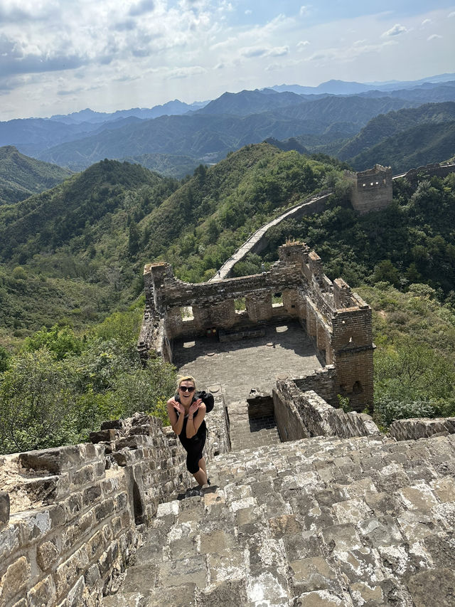 One of the seven wonders of the new world: the Great Wall of China - Jinshaling Edition