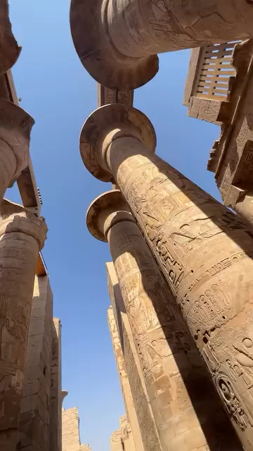 🇪🇬 Карнакский храм — место, где Древний Египет оживает прямо на ваших глазах!
