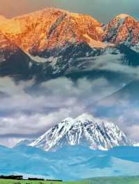 不去瑞士，不擠新疆，川西免費雪山驚艷到我了！