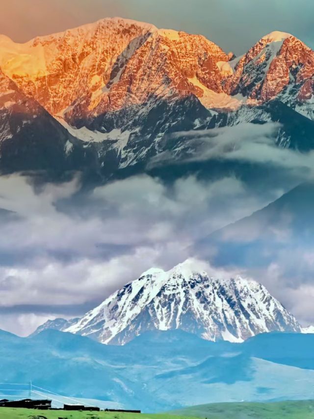 不去瑞士，不擠新疆，川西免費雪山驚艷到我了！