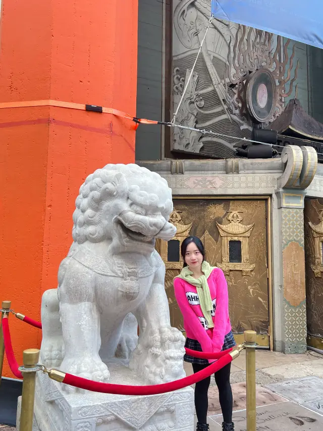 The TCL Chinese Theatre in Los Angeles, witnessing a fantasy of the West towards the East