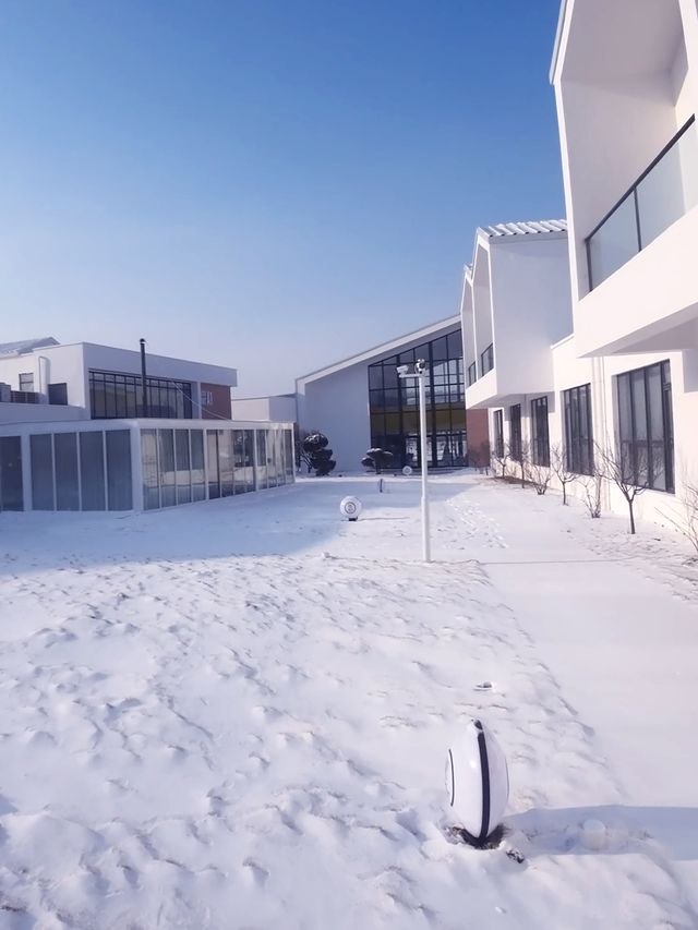 冬日看雪延吉韵度假酒店的冰雪世界