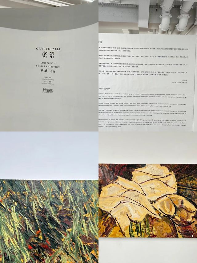 上海新展 濃郁色彩畫展 小聲吐槽下