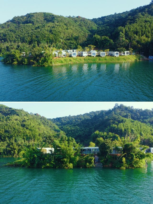在河源！萬綠湖畔超炫太空艙，枕山水入夢