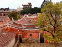 晉江梧林傳統村落，滿眼的橘色，閩南與西洋、南洋建築的融合