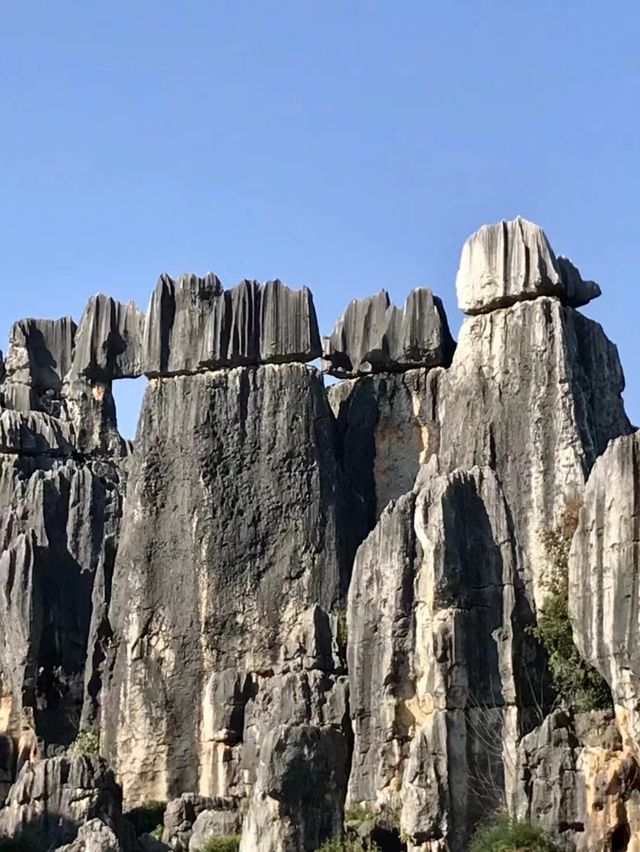 遊昆明石林風景區有感