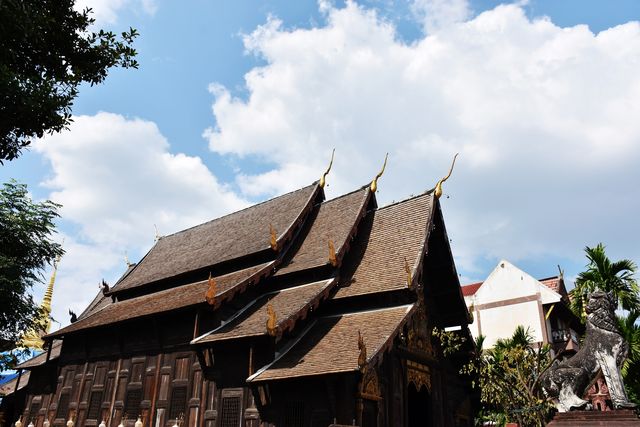 清邁古城別具一格的寺廟～盼道寺