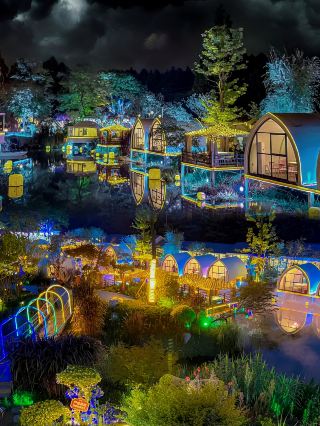 Chengdu | The hidden Jiangnan water town has a beautiful night view! Great photo taking