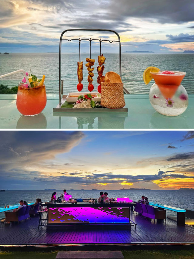 蘇梅島洲際度假酒店～必打卡的空中酒吧和Amber餐廳都好棒！