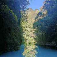 湖北保康尧治河｜藍色水韻之美。