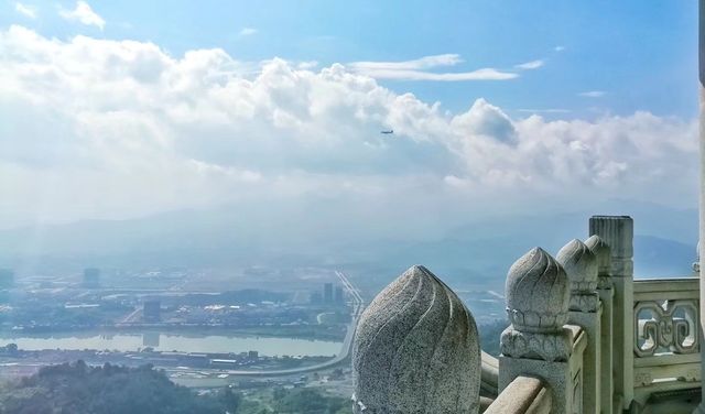 金山卧佛:沙縣淘金山的千年守候。 金山卧佛:沙縣淘金山的千年守候。