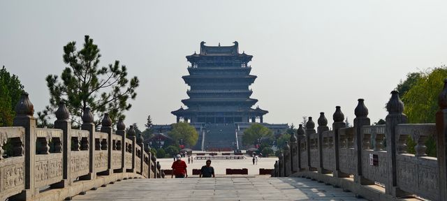 黑神話·悟空取景地~鸛雀樓。