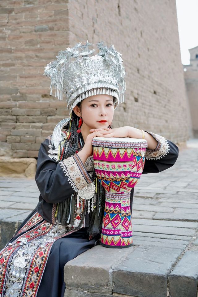 古城  美女  旅行攝影。