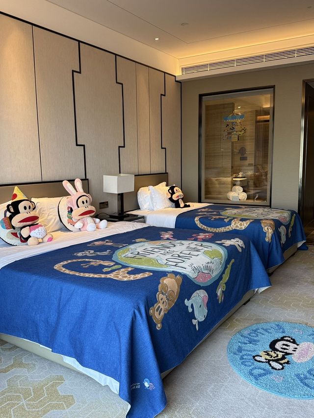 肇慶親子房令弟弟住得不想退房……。