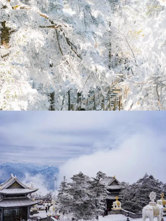 Mount Emei: A Winter Wonderland Near Chengdu
