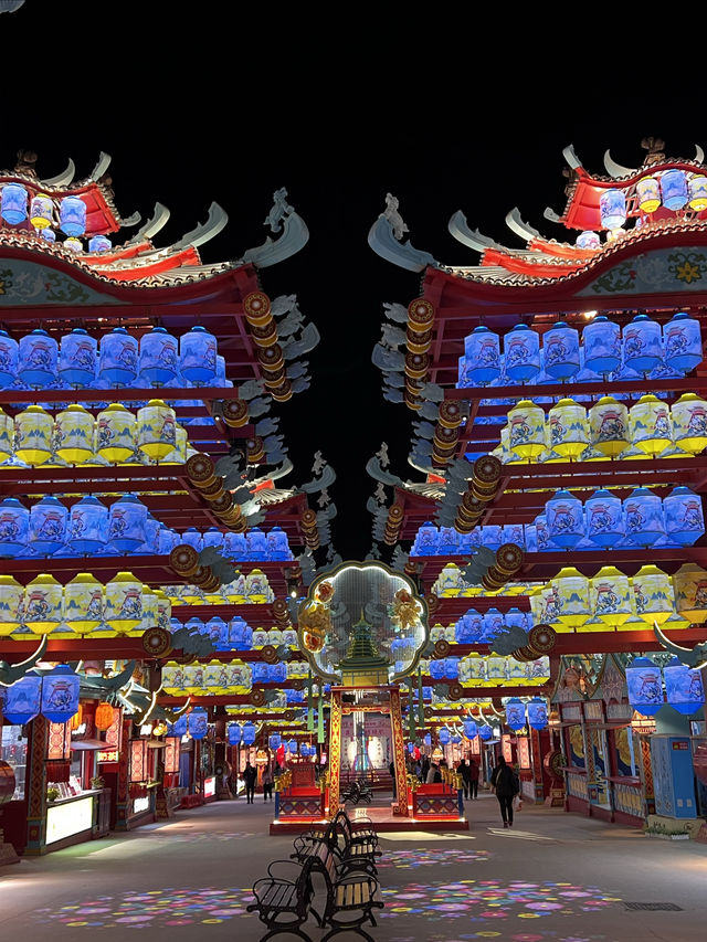 不收門票的不是大唐不夜城而是廣西象州夢幻夜