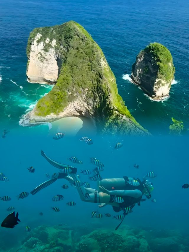 來關島，不可錯過的情人崖，感受當地潛水