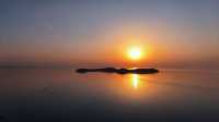 太湖追日落