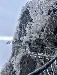 三月淡季遊張家界，晴雪交融絕美雙景