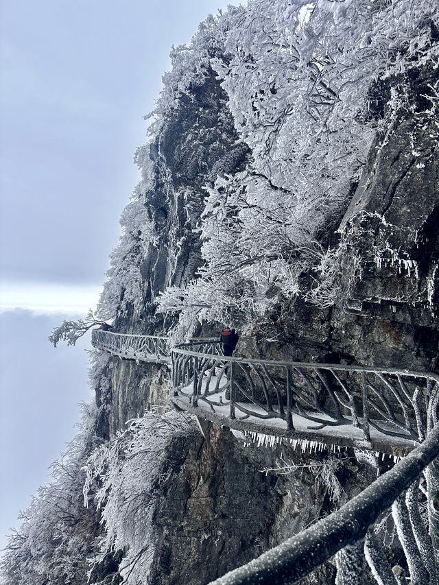 三月淡季遊張家界，晴雪交融絕美雙景