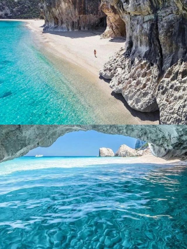 撒丁島地球上僅此一片的果凍海！