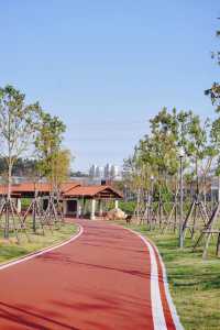 是誰?打翻了翔安中心公園的春日「調色盤」