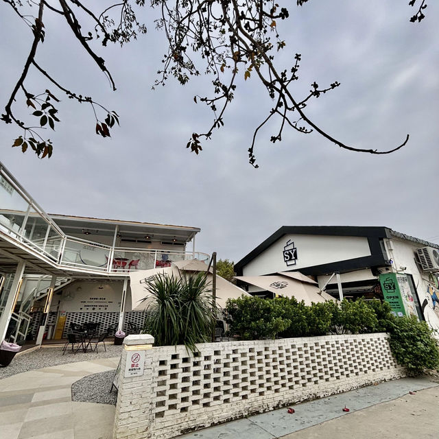 藏在中山橋頭村的chill咖啡店☕️