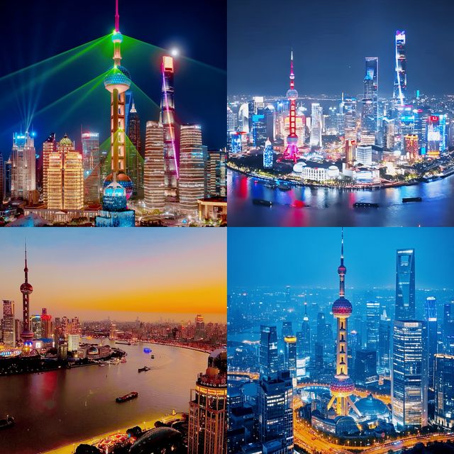 上海灘 陸家嘴夜景