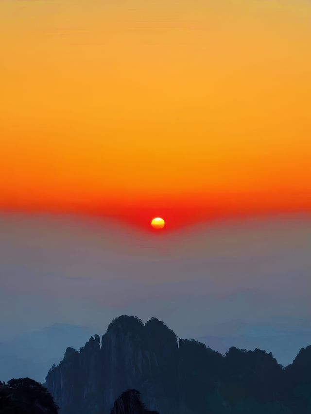 總要去趟黃山吧 真係靚到喊