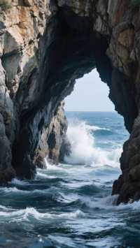 《下尾島：霞浦隱藏嘅「海上拱門」，日出與礁石嘅魔幻時刻》