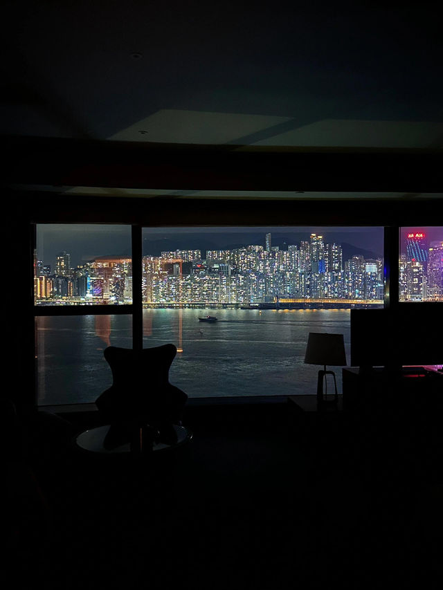 ✨香港嘉里酒店｜有這維港view，還要什麼自行車！🥰