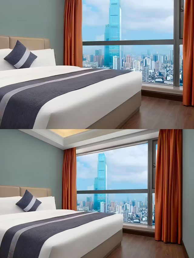 打卡長沙入住長沙國金中心嘉瑞得酒店