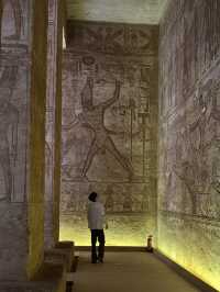 在埃及，被人類奇蹟震撼了10000次。