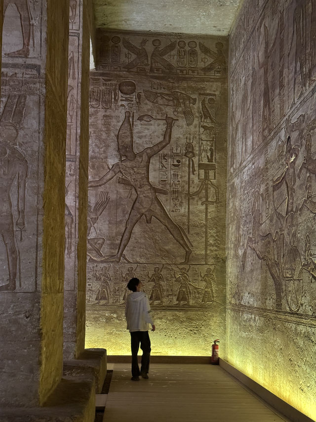 在埃及，被人類奇蹟震撼了10000次。