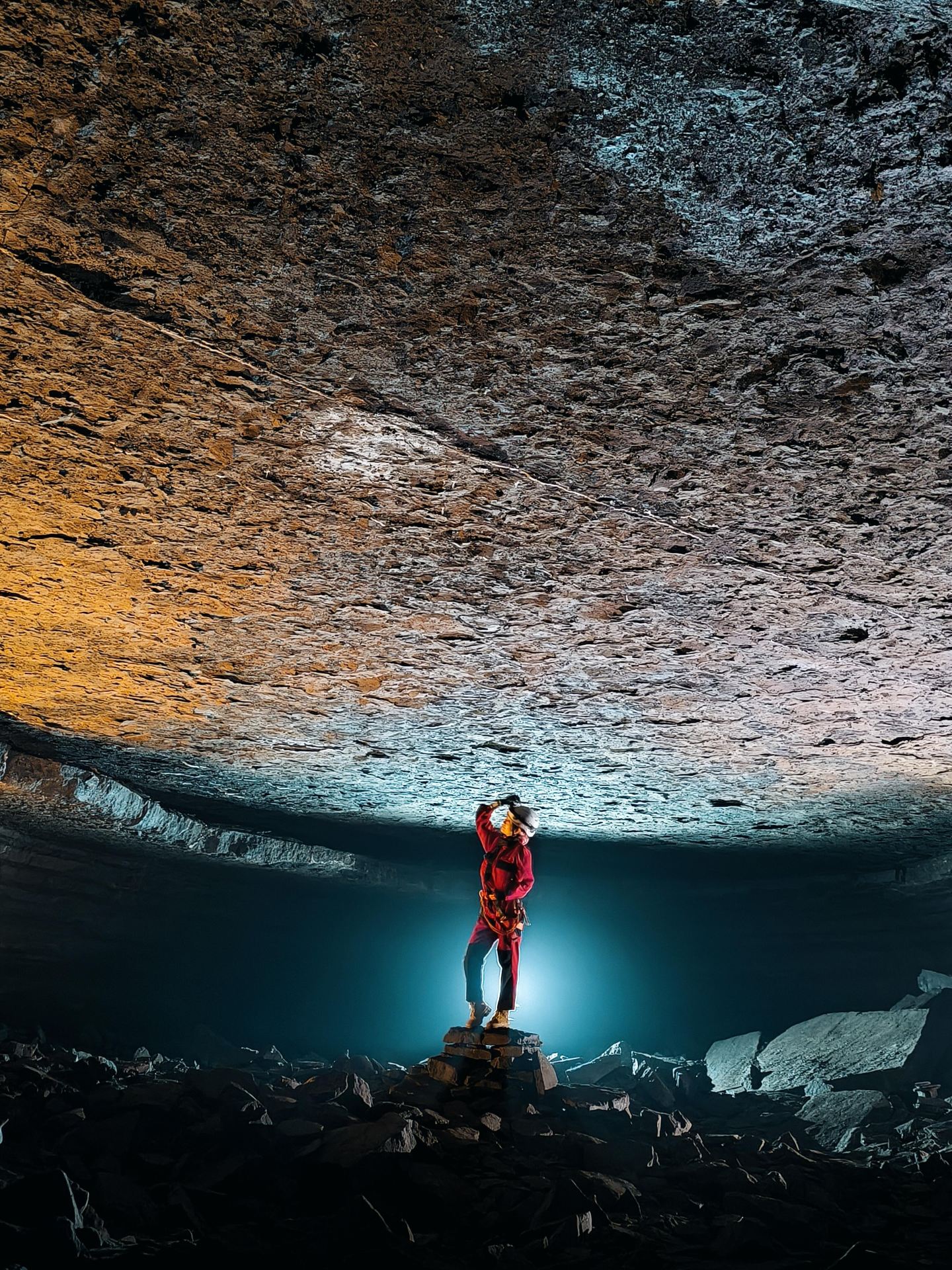 Romantic Baiyu Cave, the closest caving destination to Guiyang!